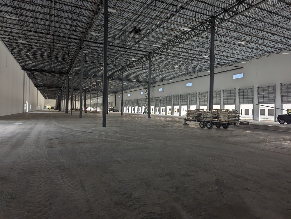 First Miami warehouse interior